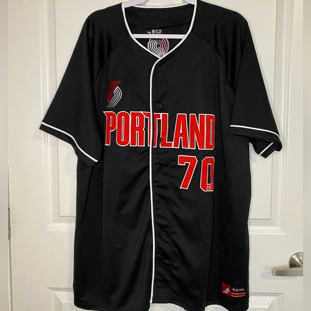 Portland Trail Blazer Baseball Jersey